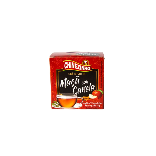 Chá De Maçã Com Canela Chinezinho 10 Saquinhos