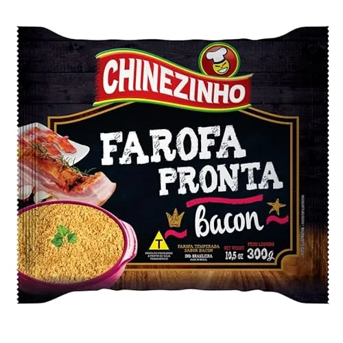 Farofa Pronta Sabor Bacon Chinezinho 250g