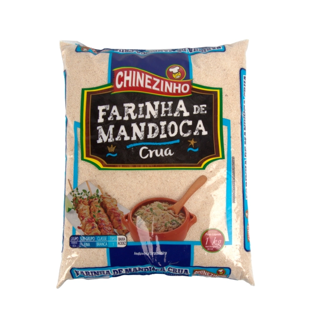 Farinha De Mandioca Crua Chinezinho 1kg