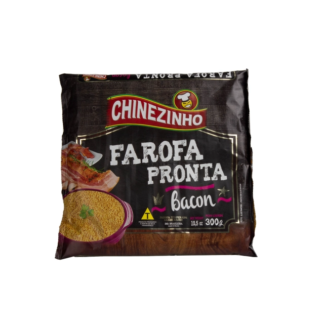 Farofa Pronta Bacon Chinezinho 300g