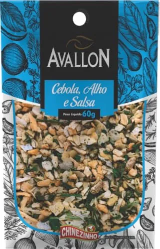 Temp Cebola Alho Salsa Avallon 60g