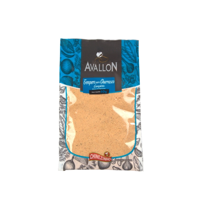 Tempero Para Churrasco Avallon 60g