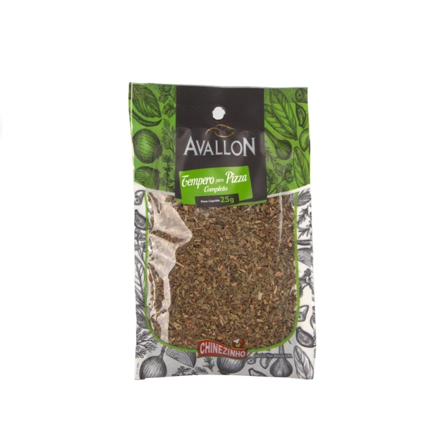 Tempero Para Pizza Avallon 25g