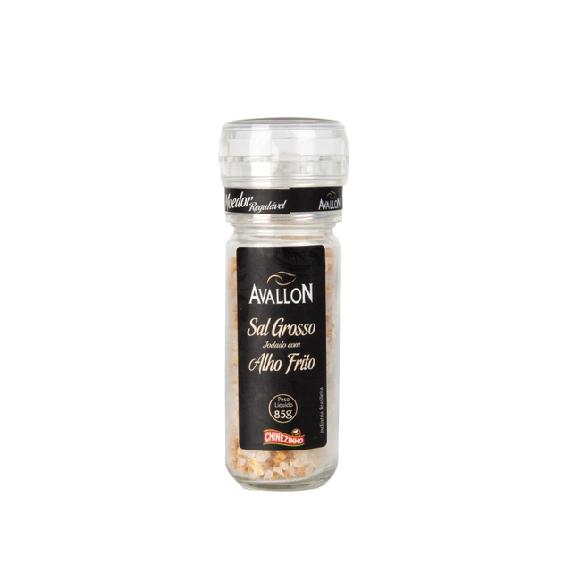 Sal Grosso Com Alho Frito Avallon 85g