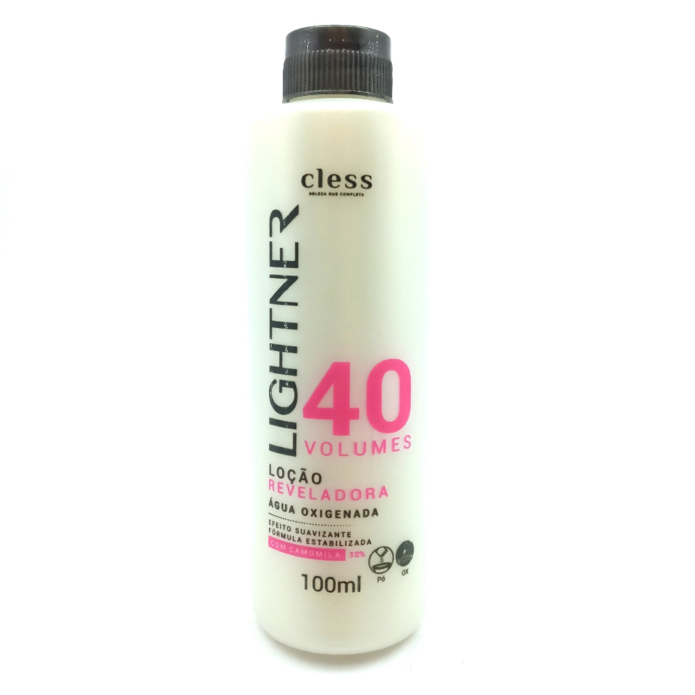 Água Oxigenada Cremosa Lightner 40 Volume 100ml Água Oxigenada Cremosa Light 40 Volume 100ml