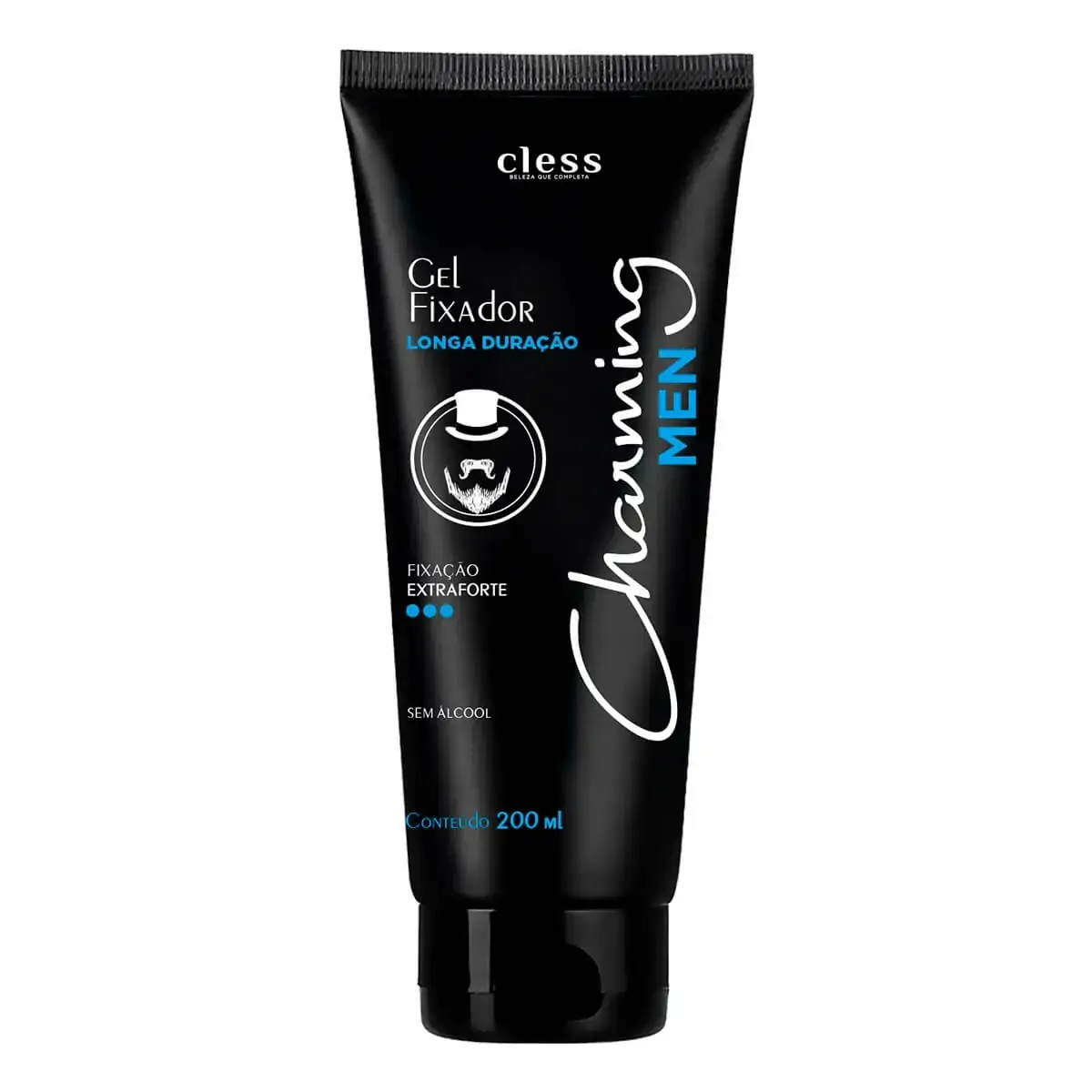 Gel Fixador Extraforte Charming Men Bisnaga 200ml
