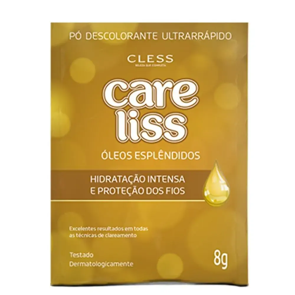 Pó Descolorante Care Liss 8g Oleos Esplendidos
