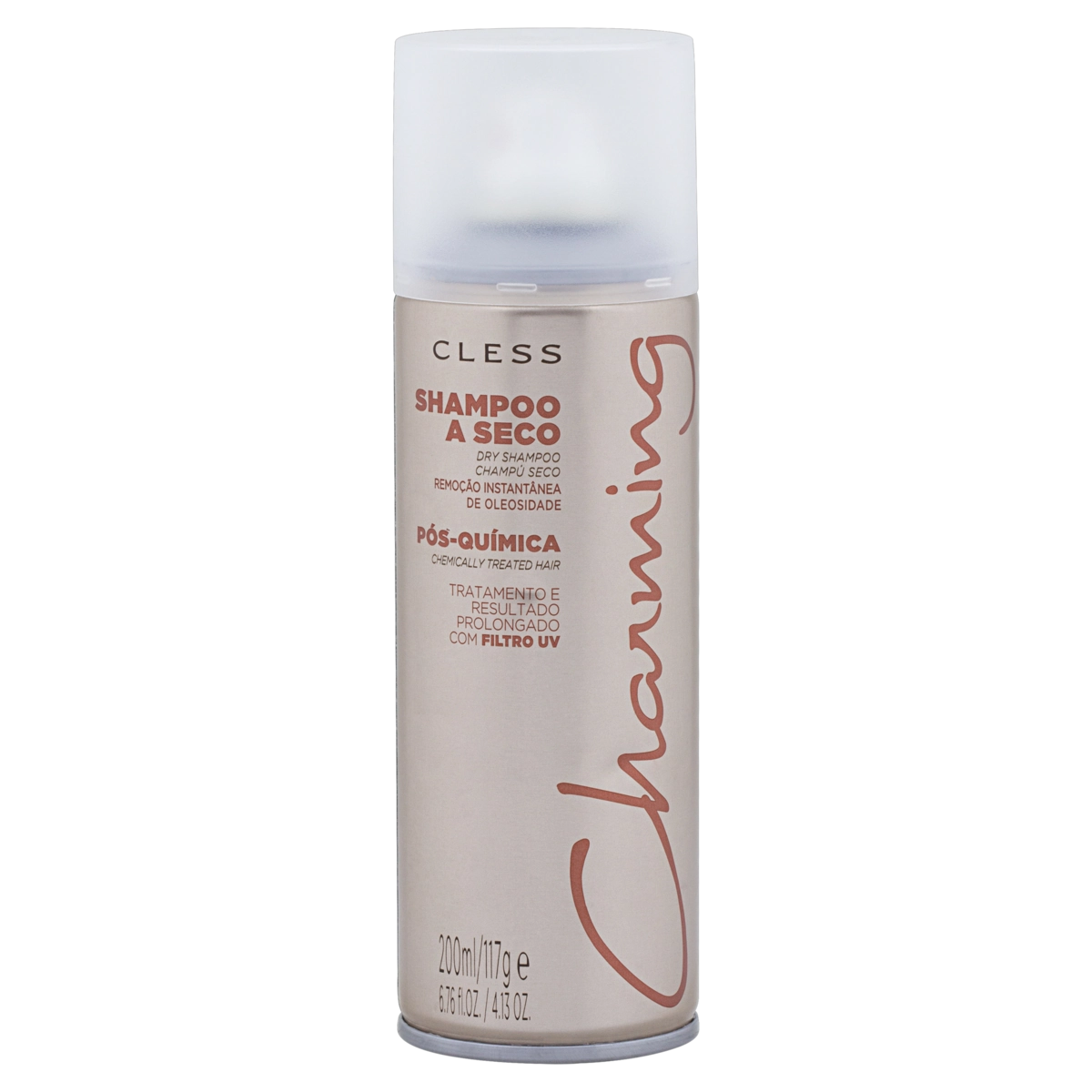 Shampoo A Seco Cless Charming Pós Química Frasco 200ml