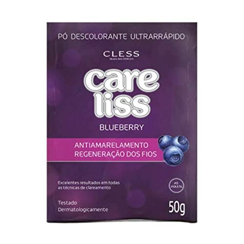 Descolorante Em Pó Care Liss 50g Blueberry Unit
