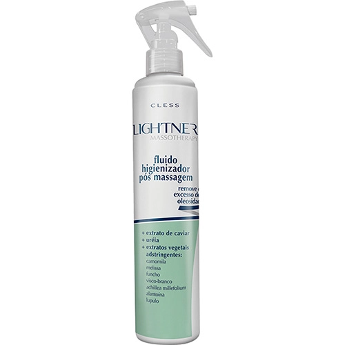 Fluído Hidratante Pós Massagem Lightner Massotherapy
