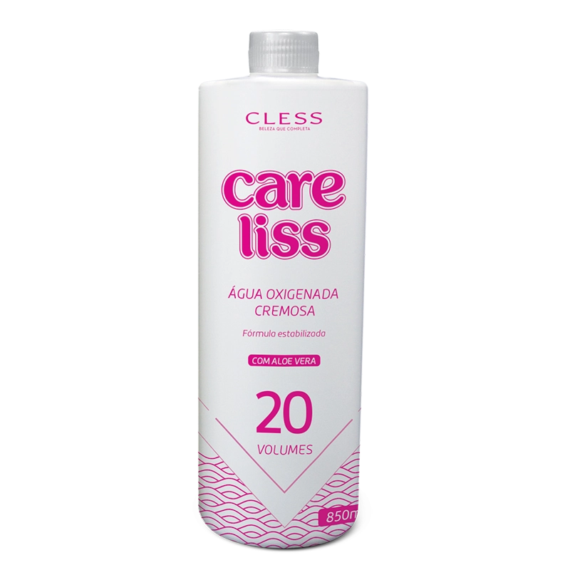 água Oxigenada 20 Volumes Cremosa Care Liss Frasco 850ml
