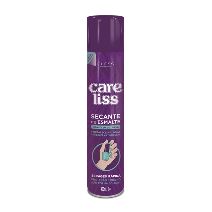 Secante De Esmalte Care Liss Oléo De Cravo 400ml Cless