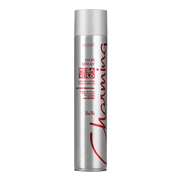 Hair Spray Fixador Charming 500ml Mega Hold Unit