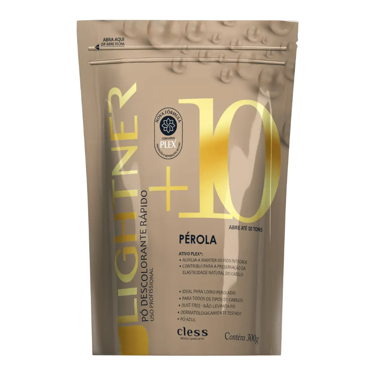 Descolorante Pó Pérola 10 Lightner Pouch 300g