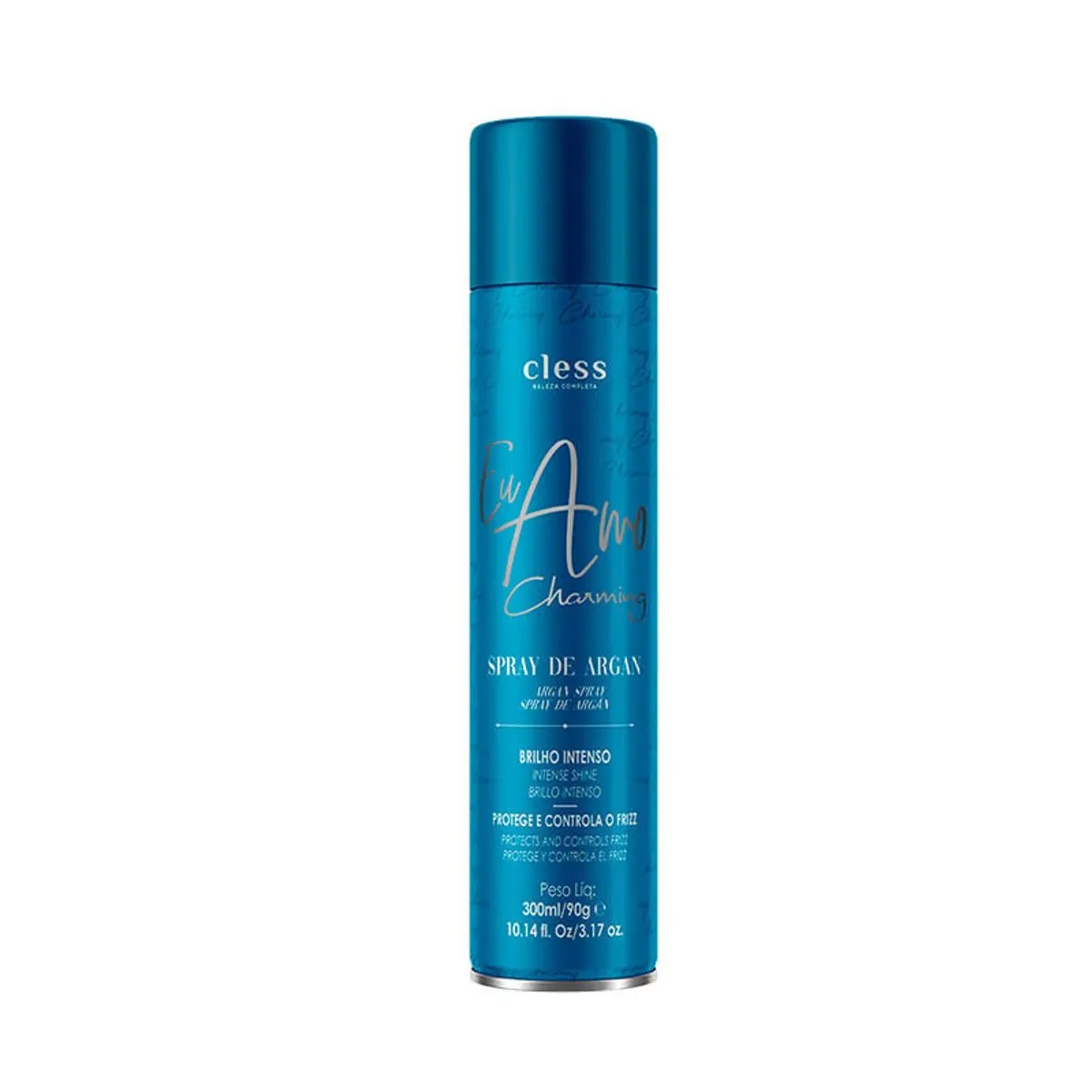 Spray De Argan Brilho Intenso Eu Amo Charming Frasco 300ml