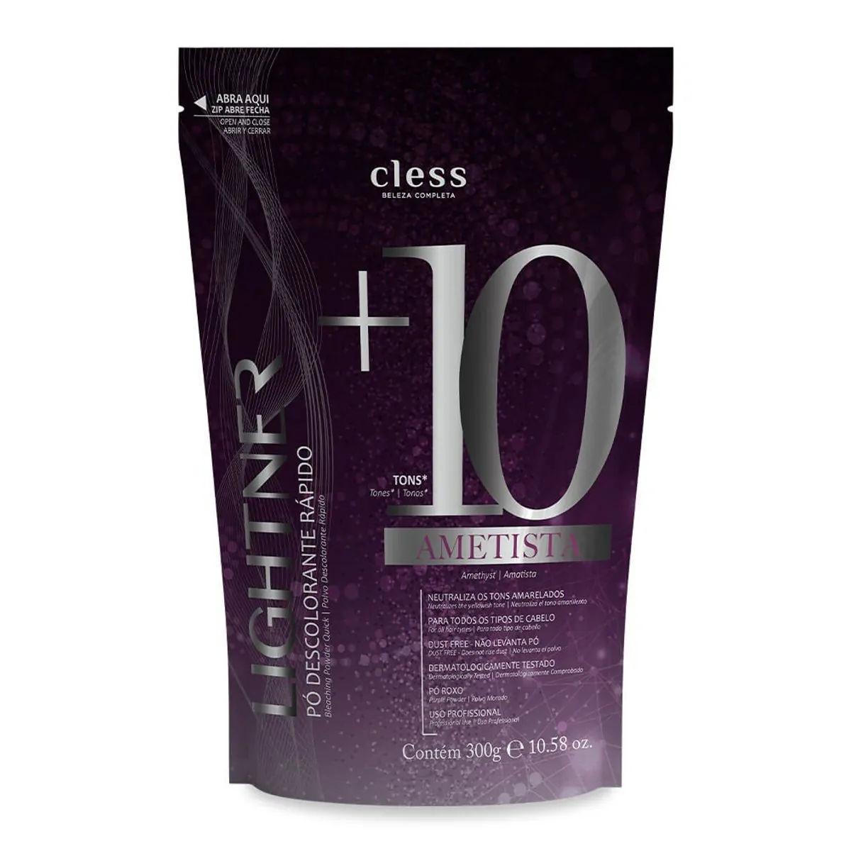 Pó Descolorante Lightner Refil Ametista 300g