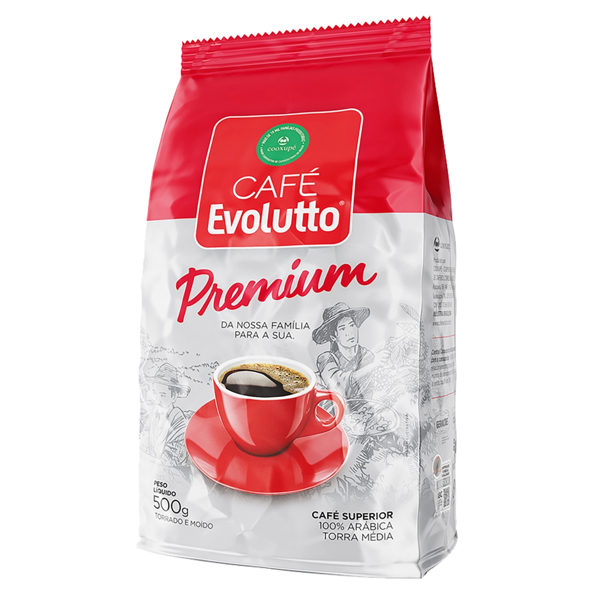 Café Torrado E Moído Superior Evolutto Premium Pacote 500g
