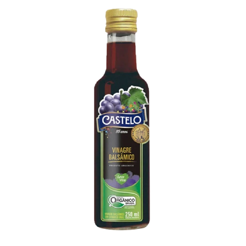 Vinagre Balsamico Castelo Leve Vita Organico 250ml