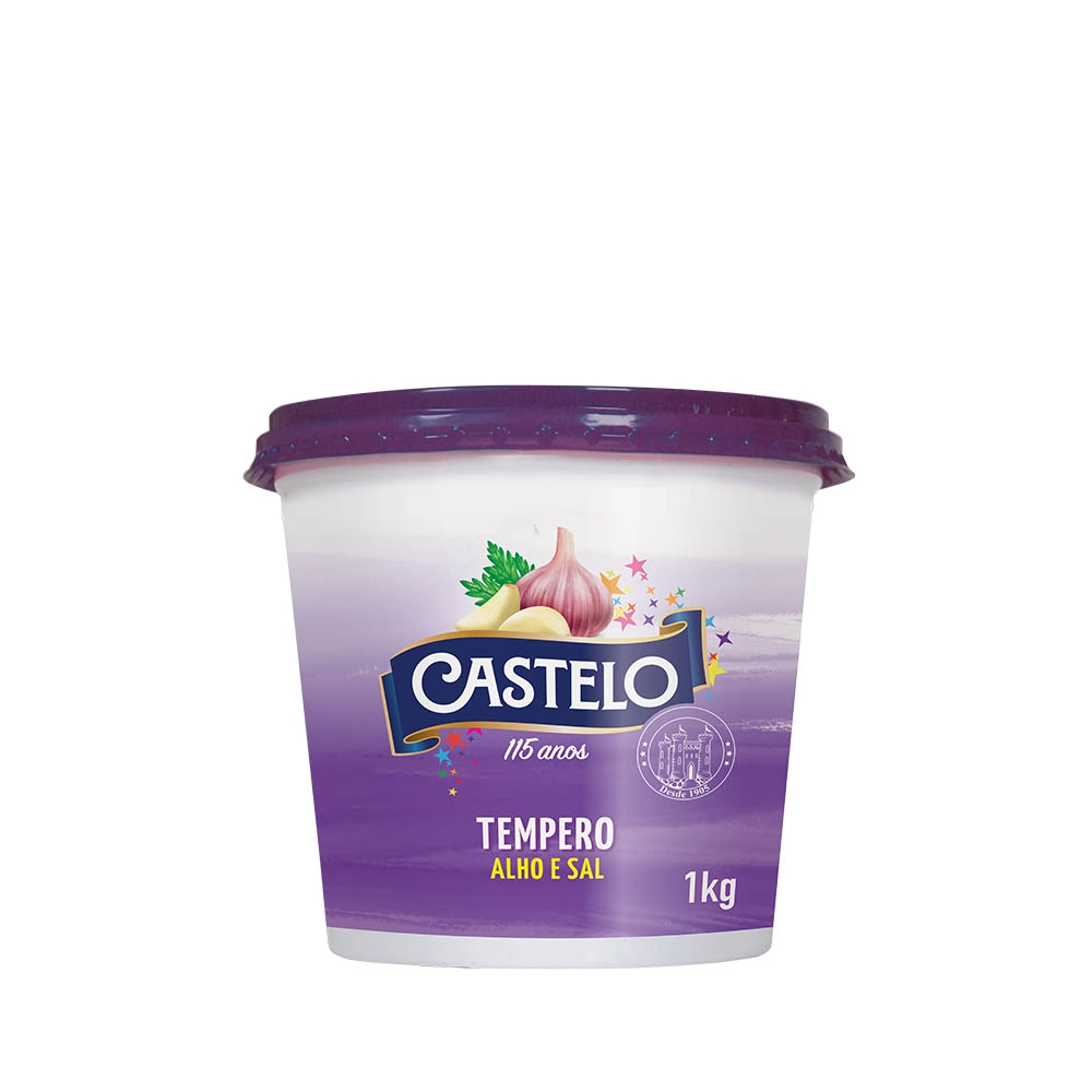 Tempero Castelo Alho E Sal