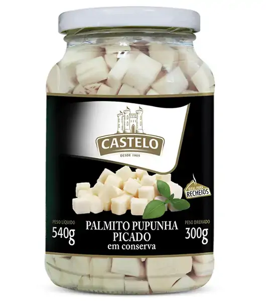 Palmito Castelo 300g Pupunha Picado