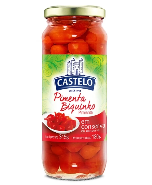 Pimenta Castelo 200gr Biquinho