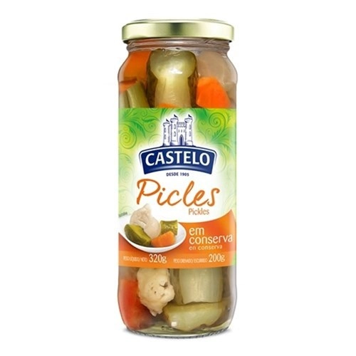 Pickles Castelo 200g