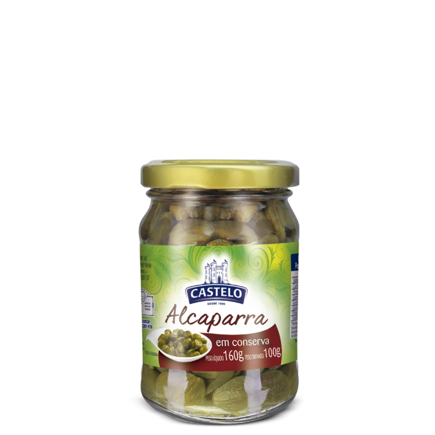 Alcaparra Castelo 100g