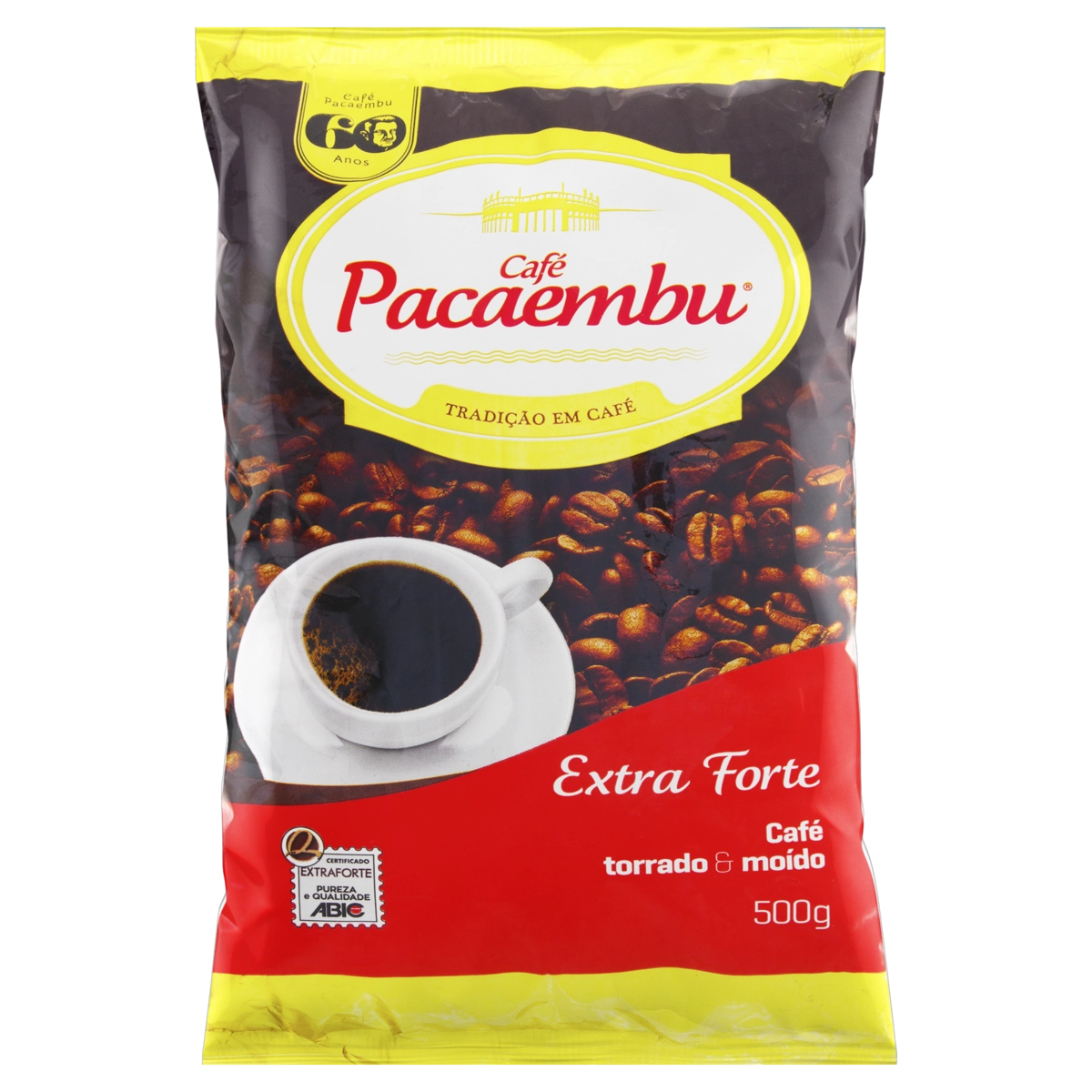Café Torrado E Moído Extraforte Café Pacaembu Pacote 500g