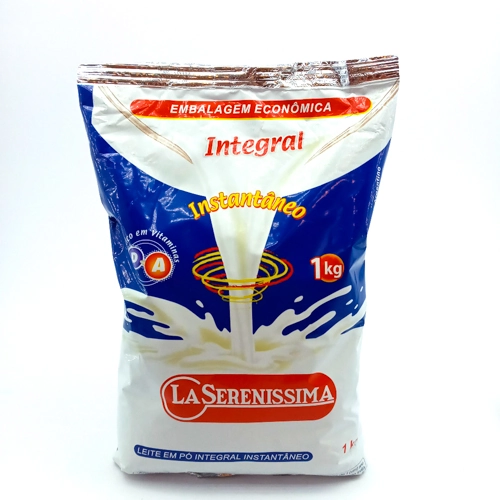 Leite Pó Instantâneo Integral La Serenissima Pacote 1kg Embalagem Econômica