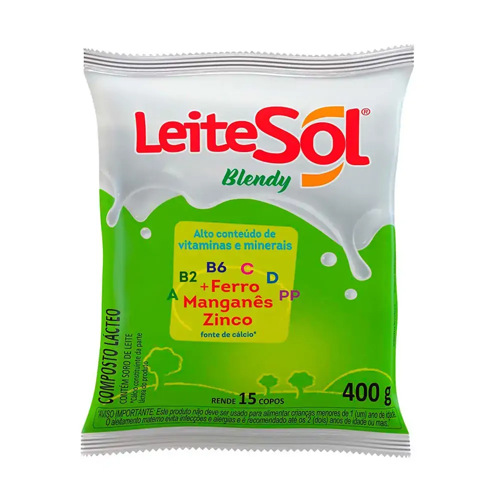 Composto Lácteo Leitesol Blendy Pacote 400g