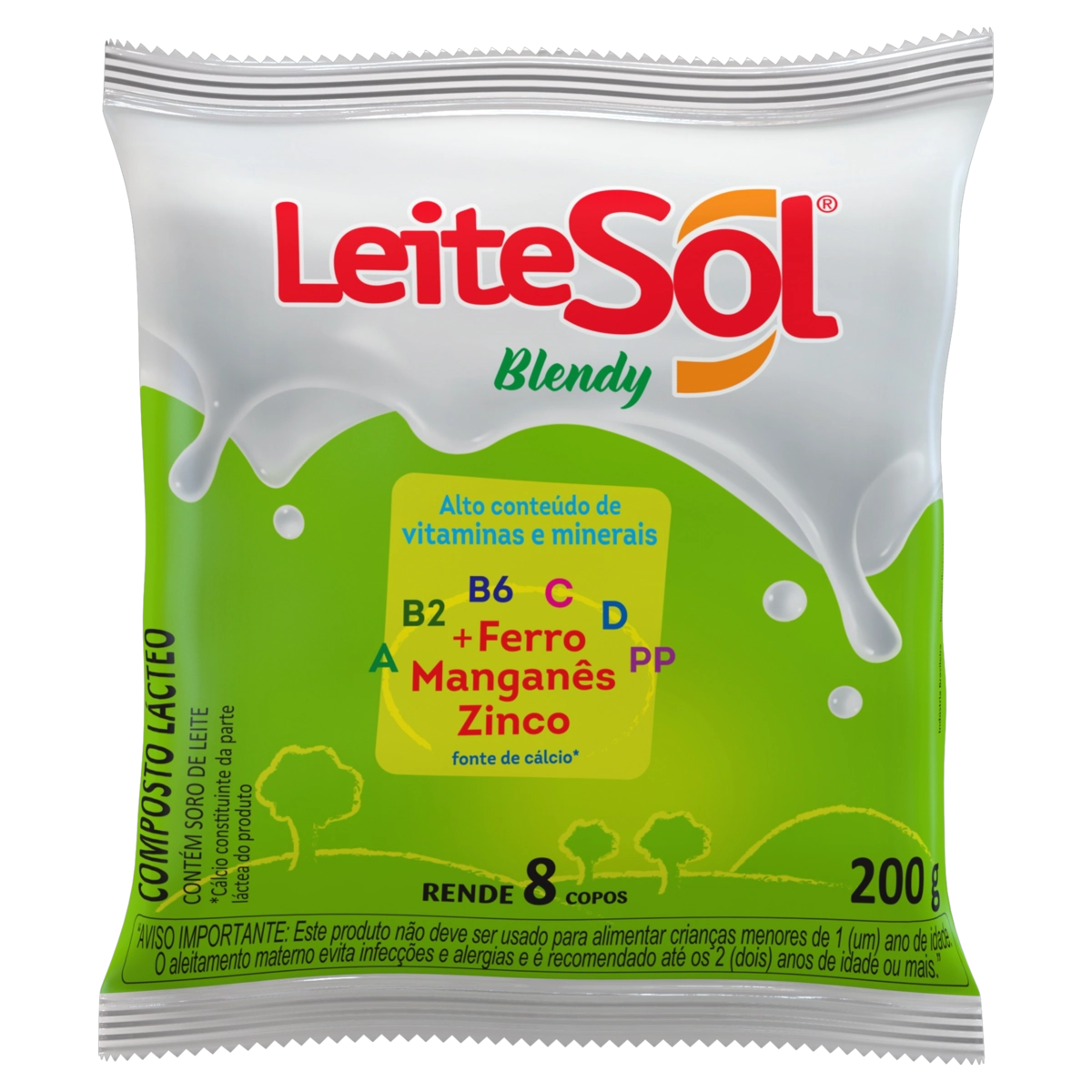 Composto Lácteo Leitesol Blendy Pacote 200g