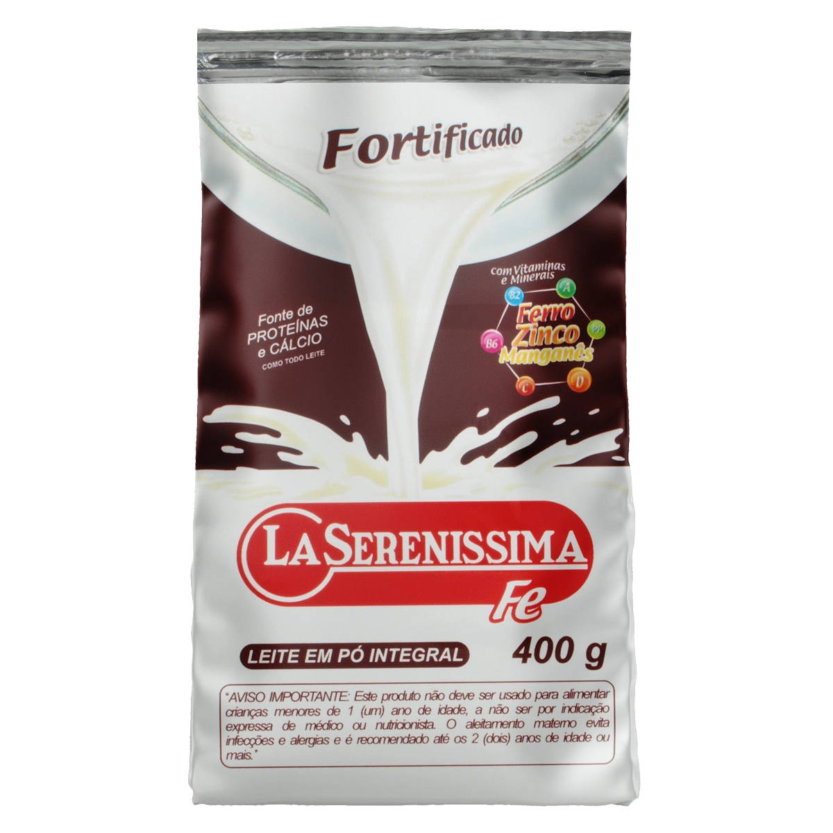 Leite Pó Integral La Serenissima Pacote 400g