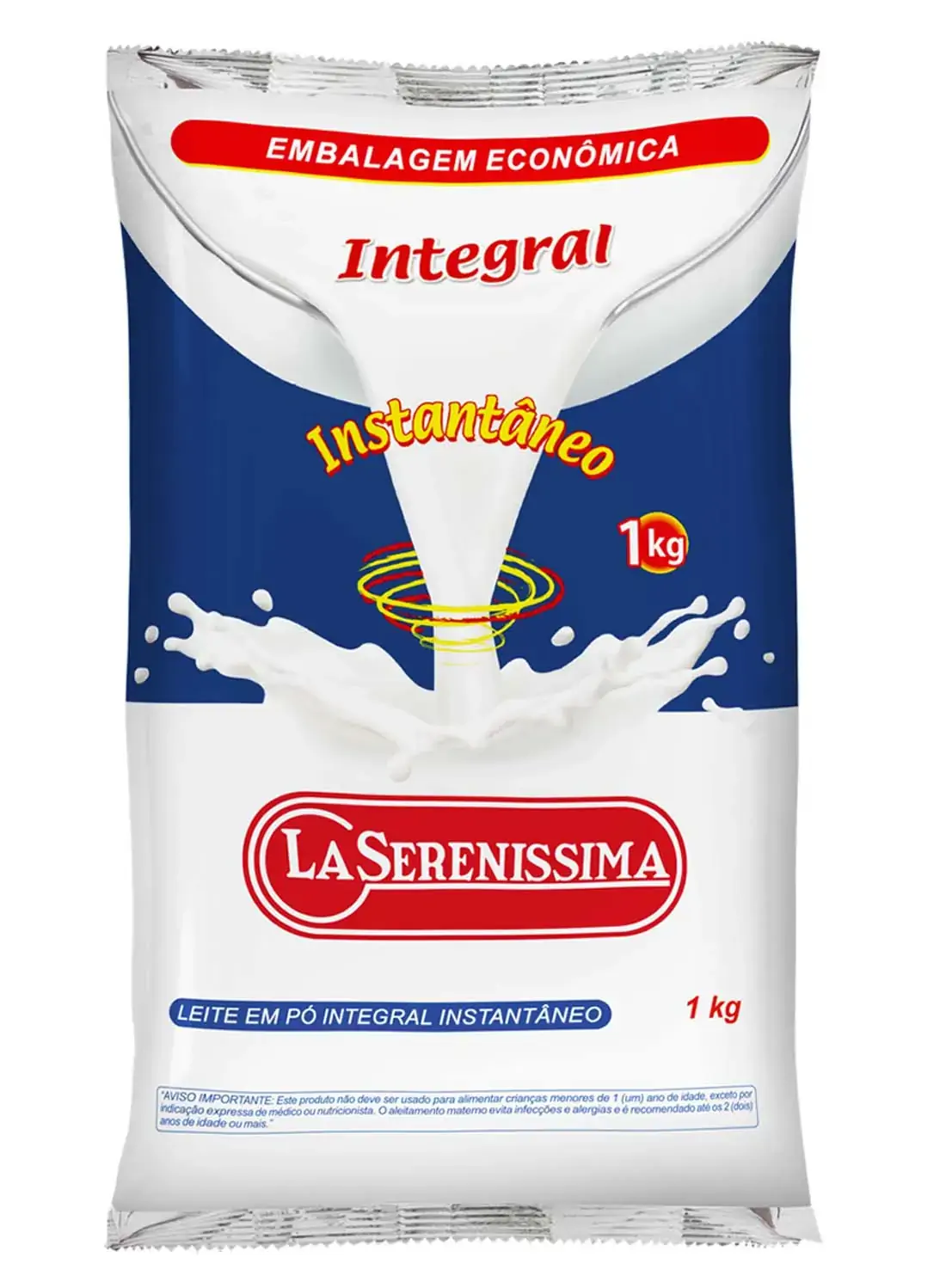 Leite Po Laserenissima Inst Integral 1kg