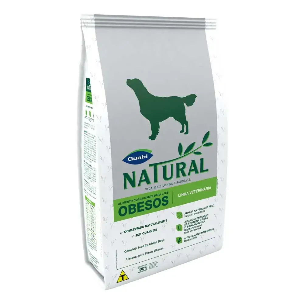 Ração Guabi Natural Para Cães Adultos Obesos