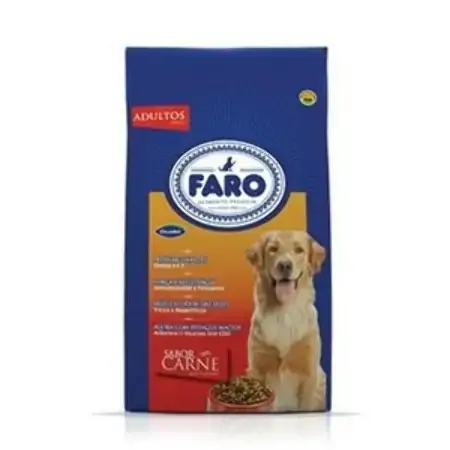 Guabi Faro Adultos Carne Pacote 8 Kg