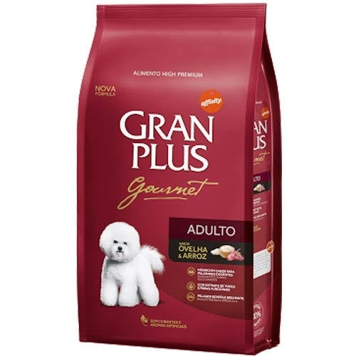 Ração Granplus Para Cães Adultos Sabor Ovelha E Arroz