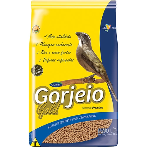 Gorjeio Gold Alimento Completo Para Trica Ferro