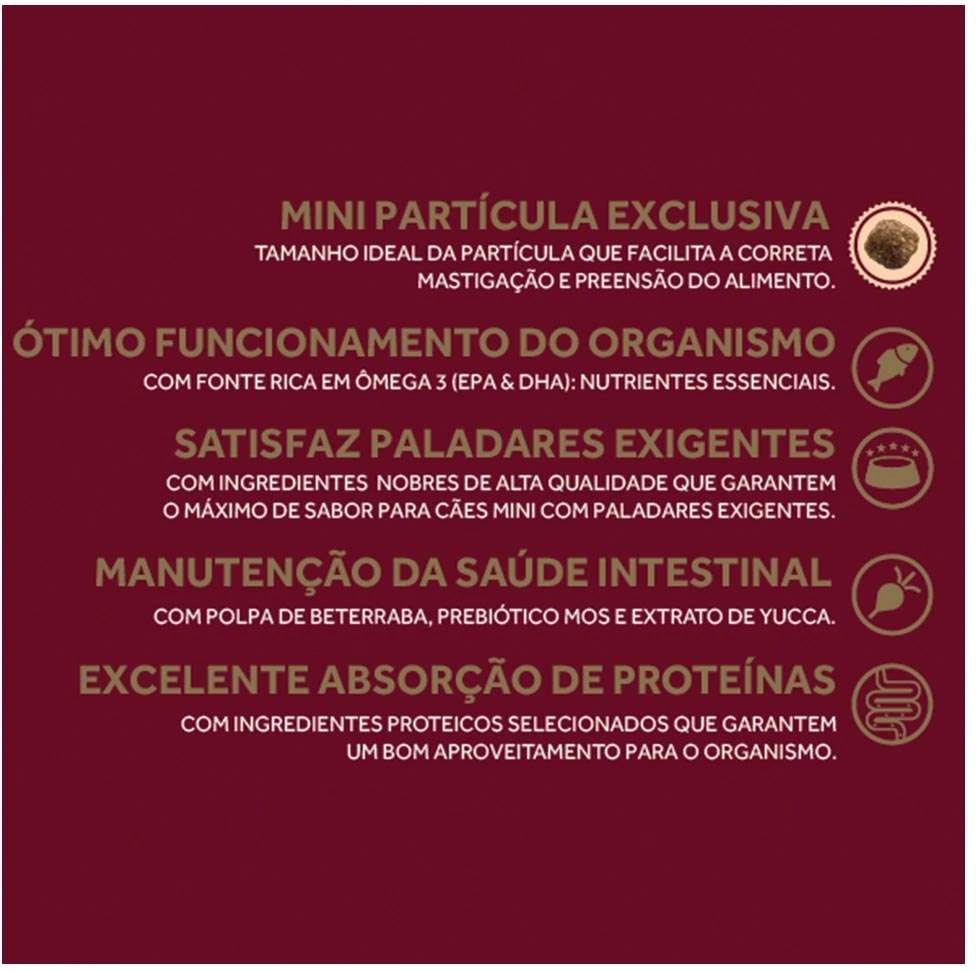 Ração Gran Plus Menu Cães Adultos Mini Frango e Arroz 1kg
