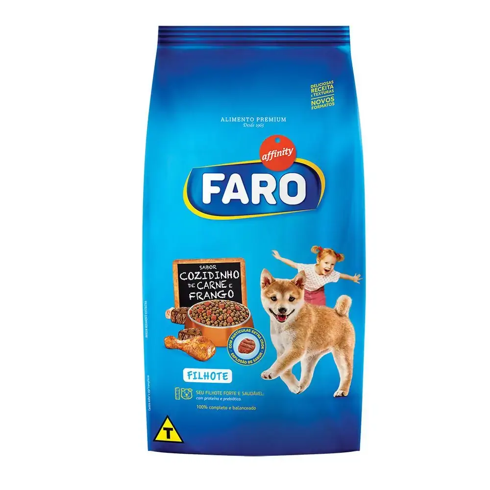 Racao Faro Filhote Car Frg 10,1kg