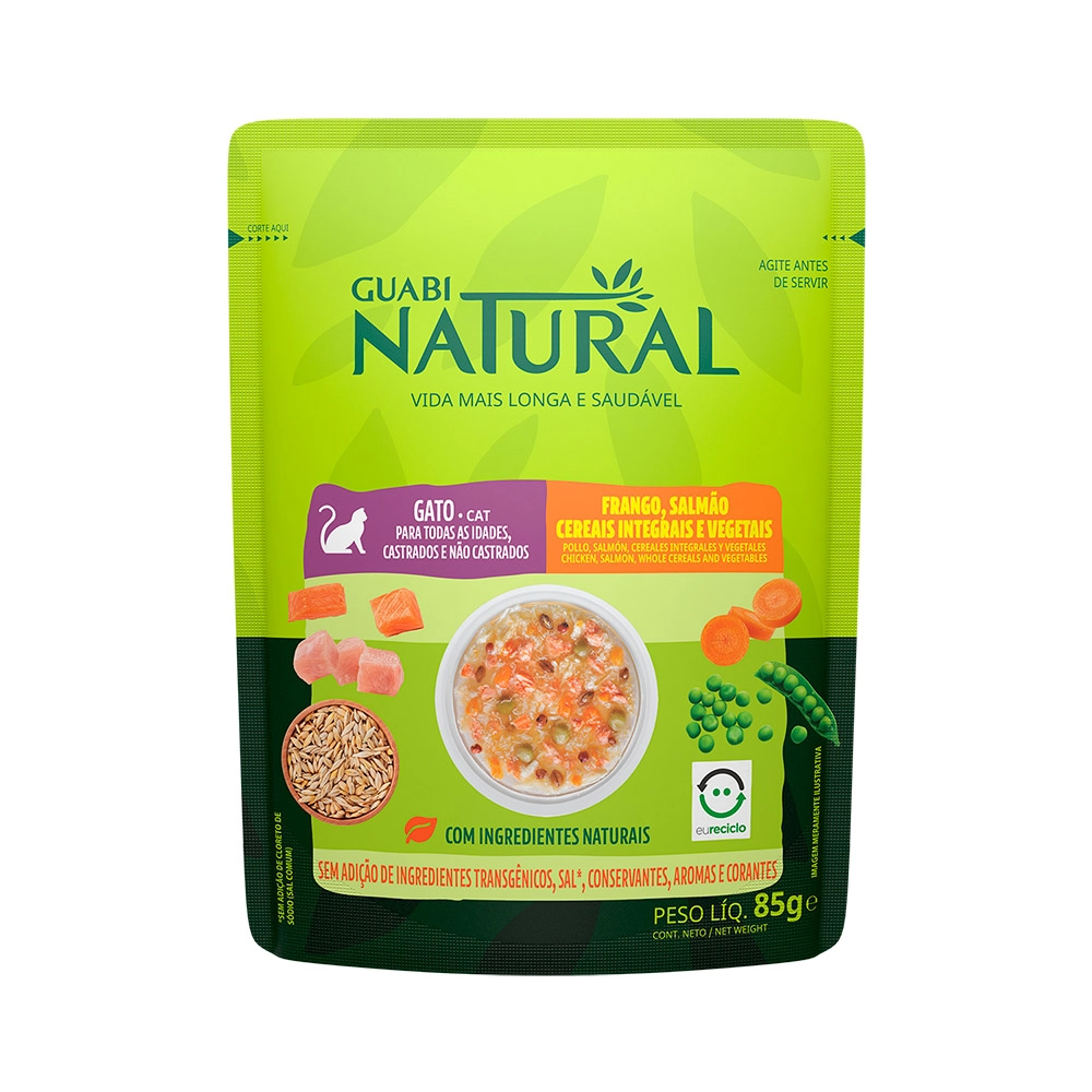 Al.gatos Sachet Guabi Nt 85gr Salmao
