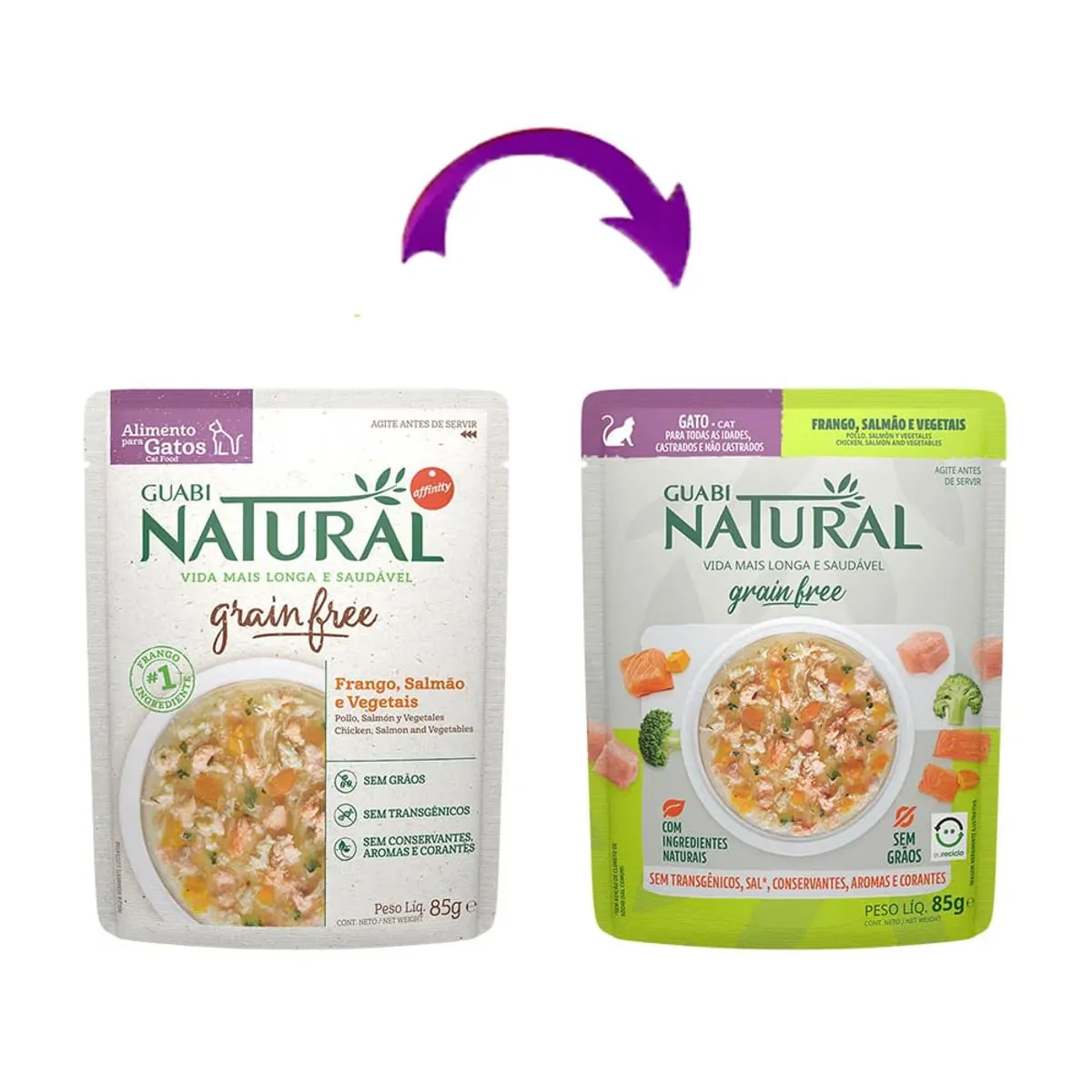 Sache Gn Gato Castrado Grainfree Fgo Sal Veg 85g