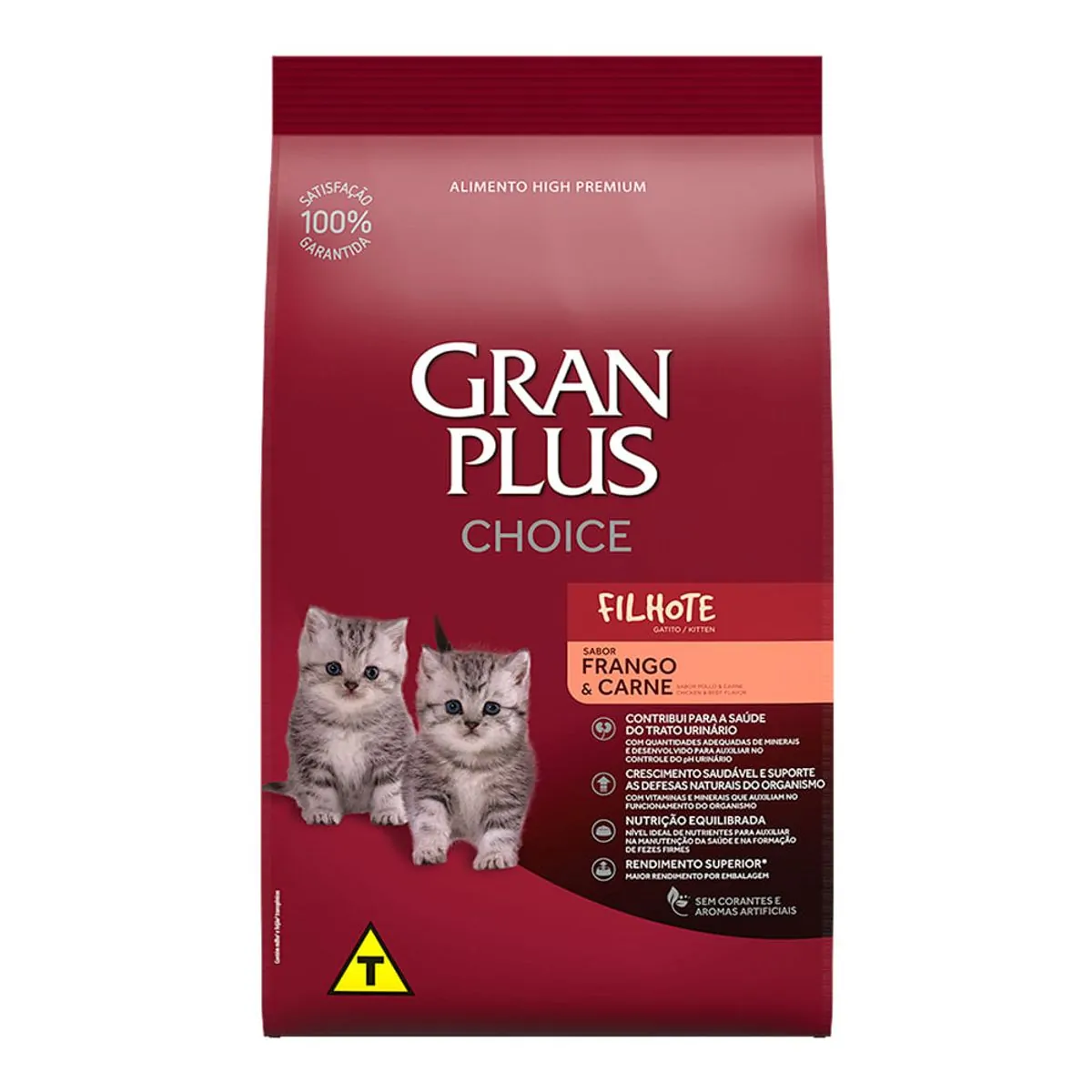 Granplus Choice Gato Filhote Frango E Carne 10.1 Kg
