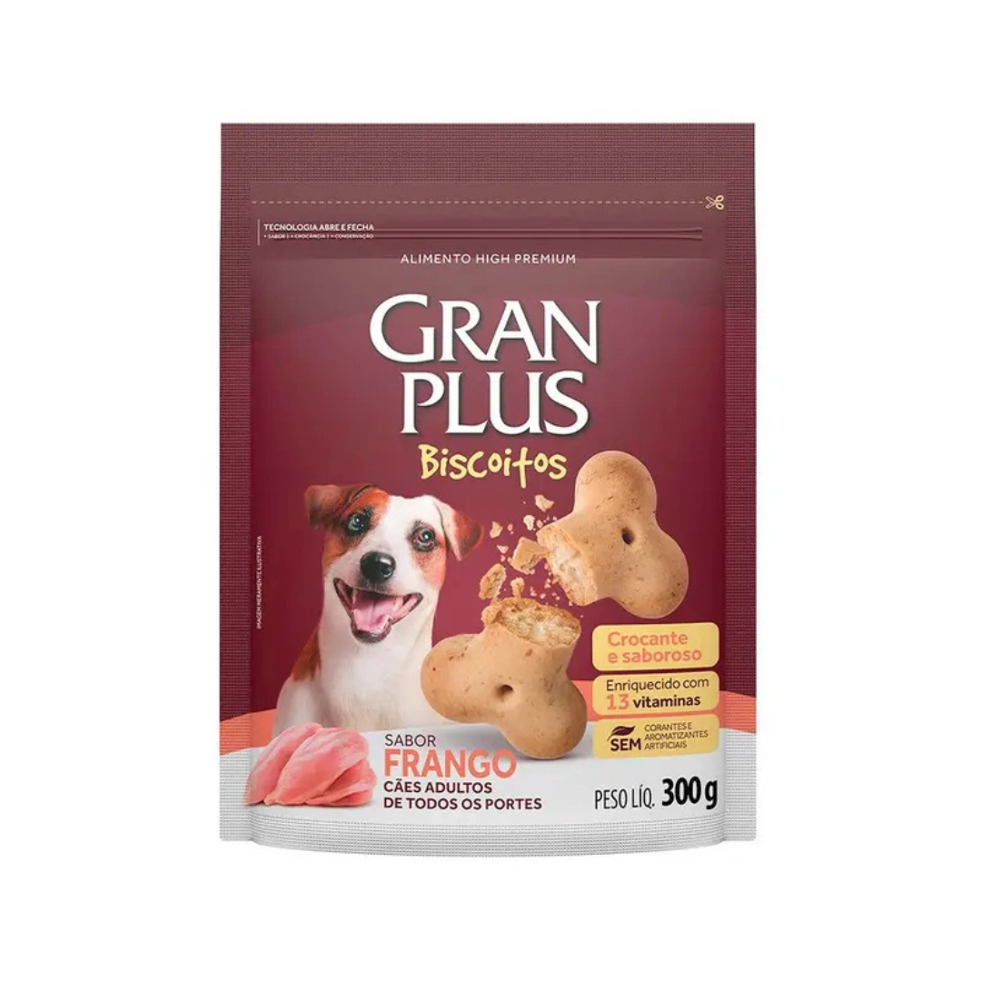 Granplus Biscoito Cao Adulto Frango 300g