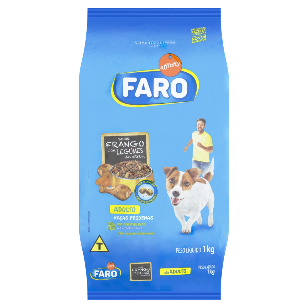 Racao Faro Adultos Mix Peq.amigos 1 Kg