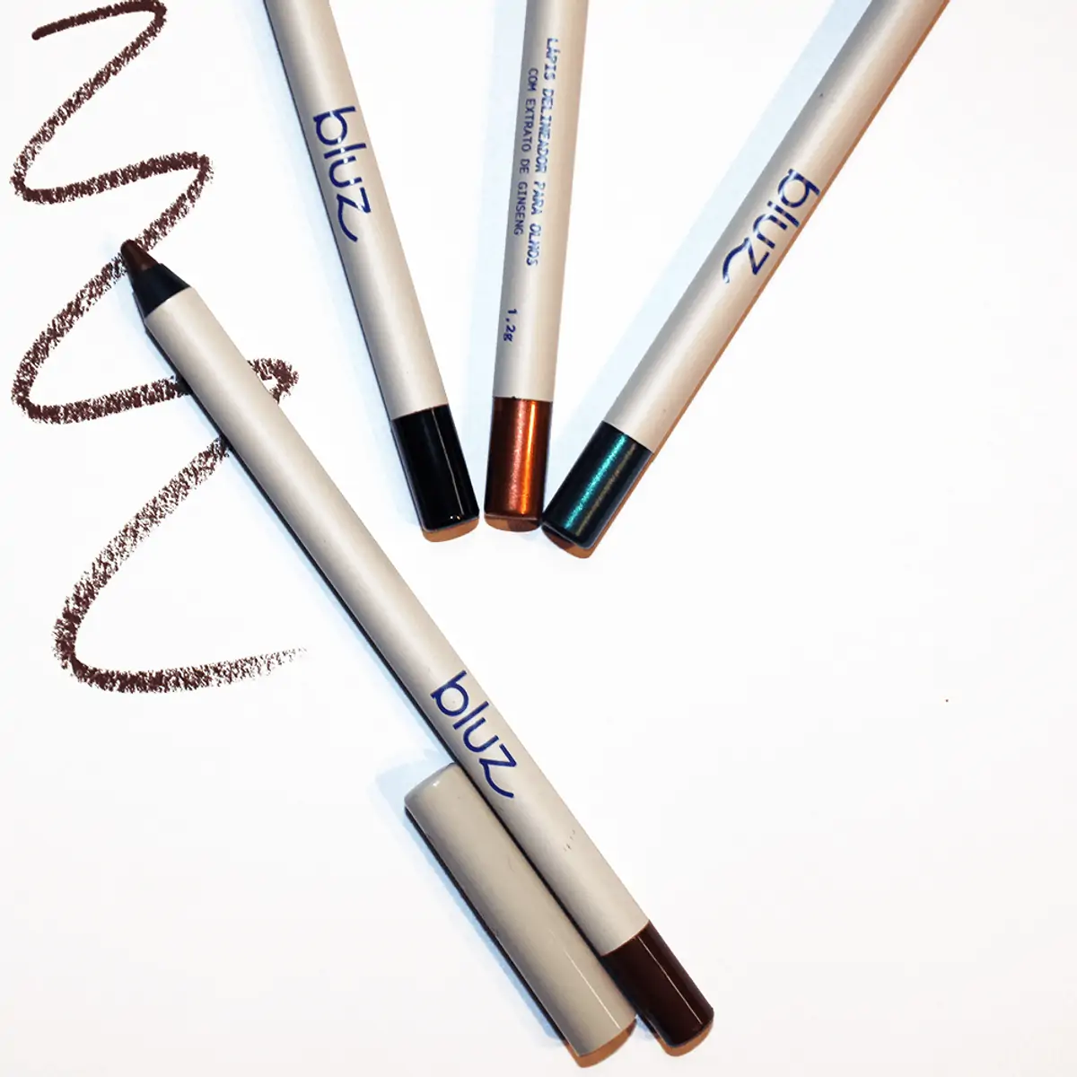 BLUZ LAPIS DELINEADOR DE OLHOS FLY 1,2G MARRON