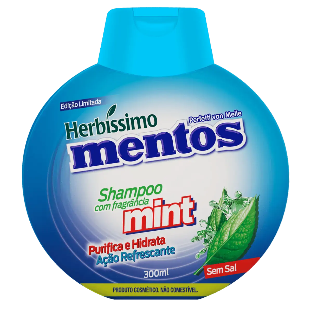 Shampoo Mentos Mint Herbíssimo Frasco 300ml