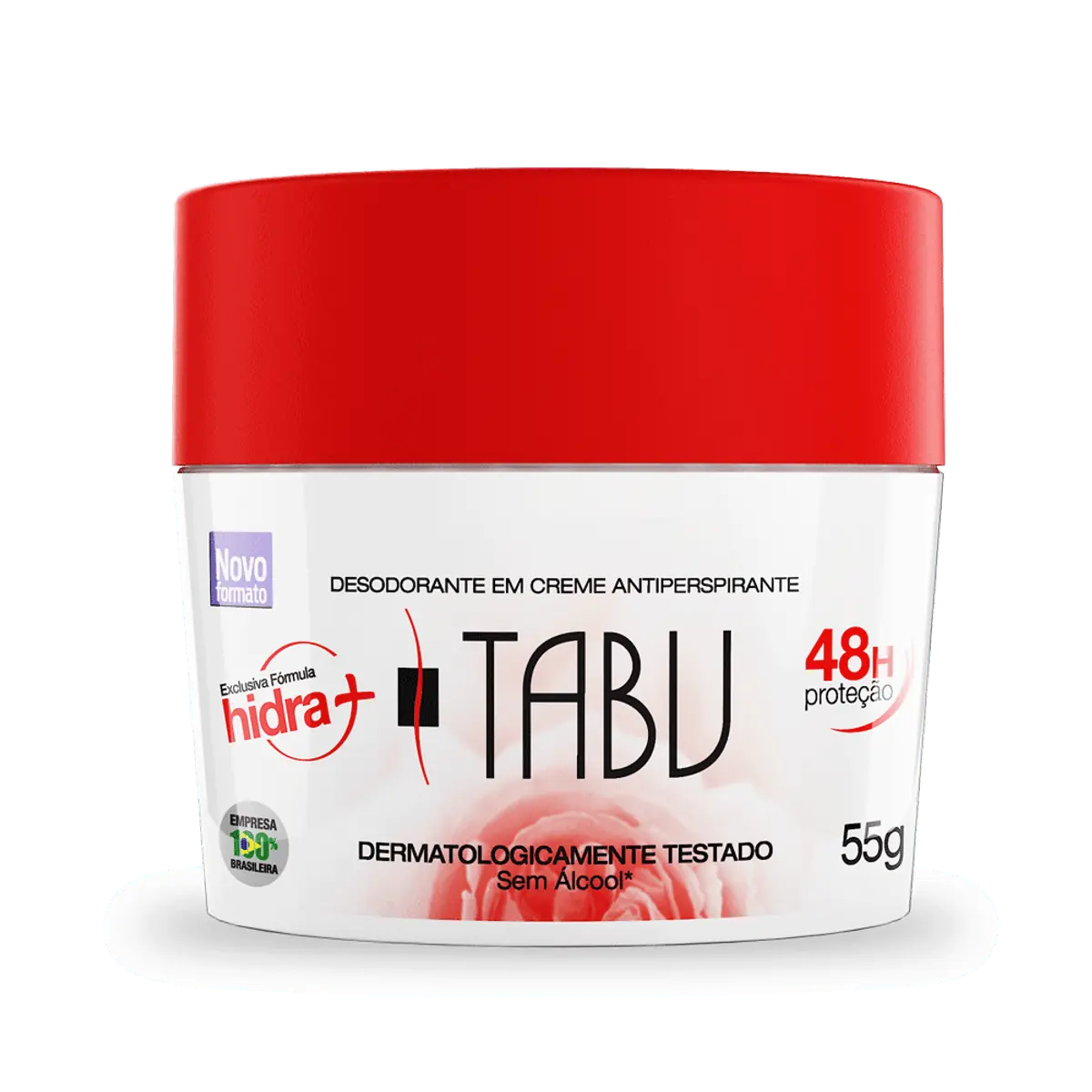 Desodorante Em Creme Tabu Tradicional 55grs