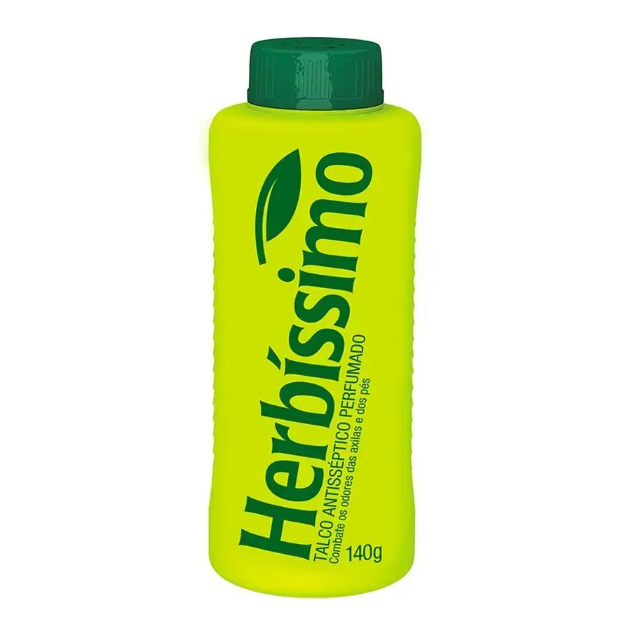 Talco Para Pés E Axila Antisséptico Herbíssimo Frasco 140g