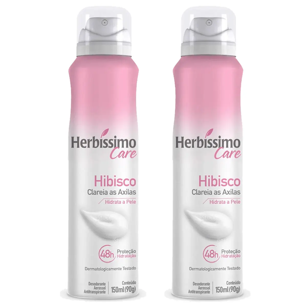 Desodorante Aerossol Hibisco Herbíssimo Care 150ml Spray