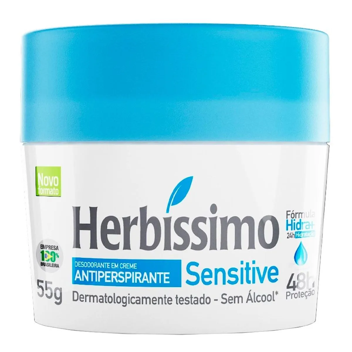 Desodorante Creme Herbissimo Sensitive 55grs